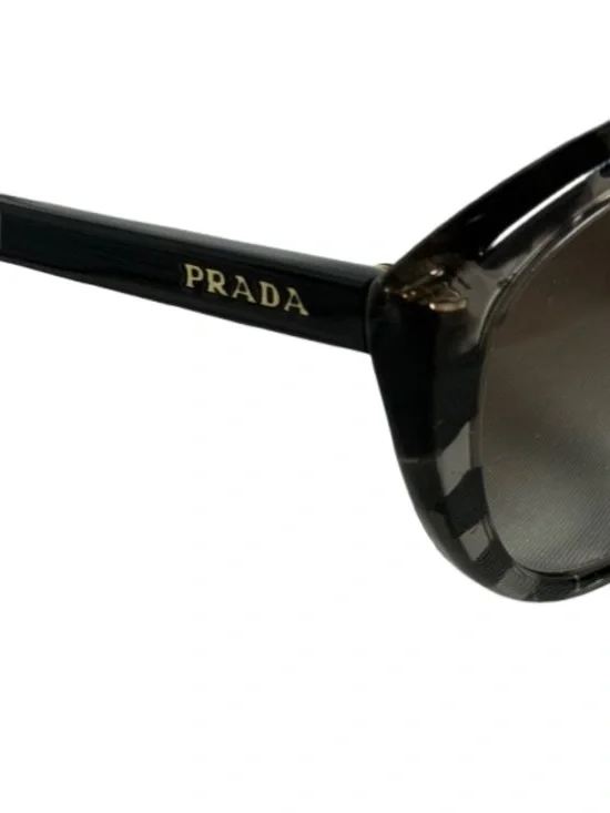 Prada Black Cat-Eye Women's Sunglasses with Case - Picture 4 of 4